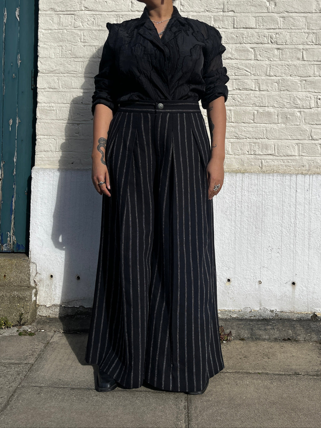 Jazz Trouser - Pinstripe