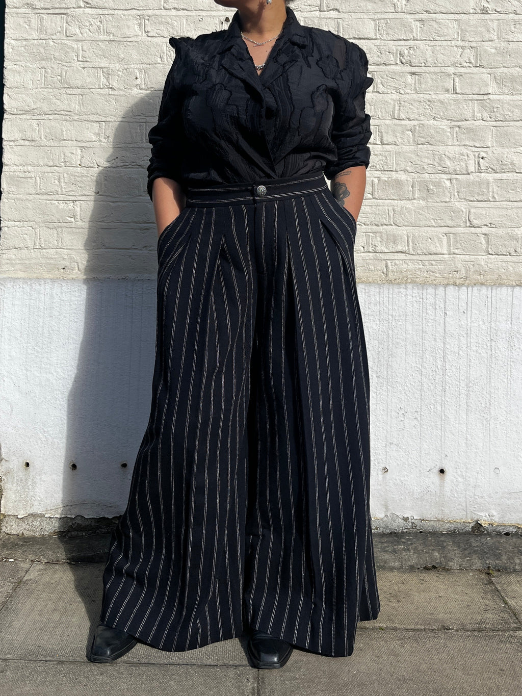 Jazz Trouser - Pinstripe